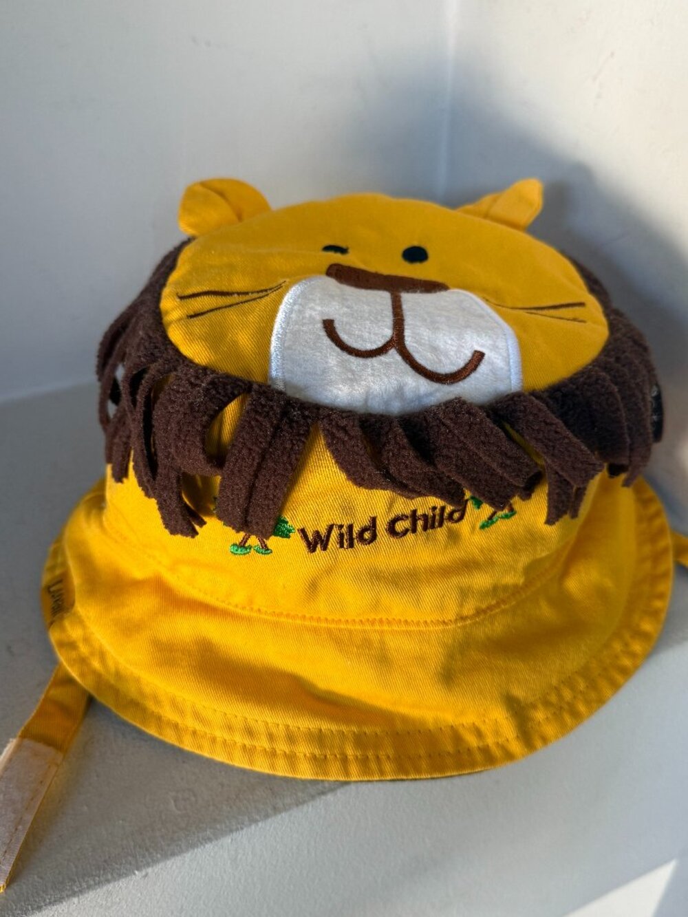 Luvair Toddler Kids Reversible Lion Monkey Bucket Safari Sun Hat